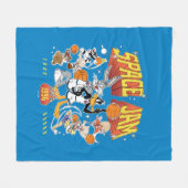 SPACE JAM™ TUNE SQUAD™ 1996 Graphic フリースブランケット (正面(横))