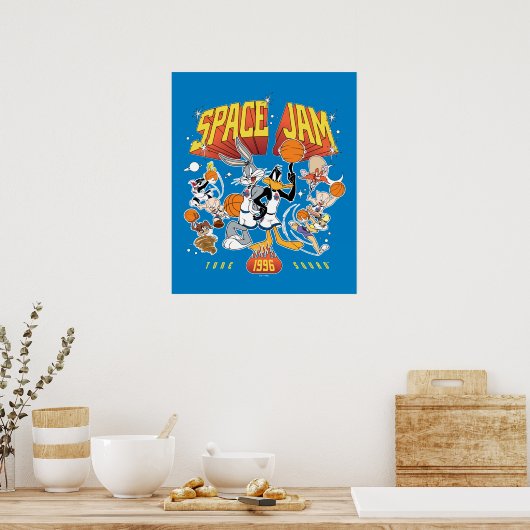 SPACE JAM™ TUNE SQUAD™ 1996 Graphic ポスター (キッチン)