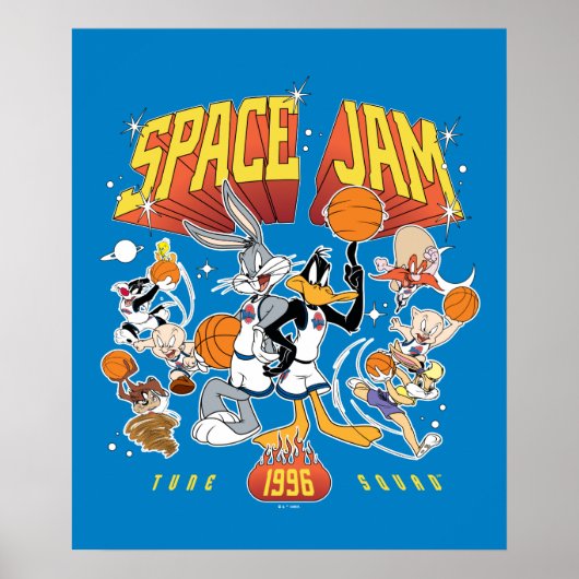 SPACE JAM™ TUNE SQUAD™ 1996 Graphic ポスター (正面)