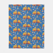 SPACE JAM™ TUNE SQUAD™ Outter Space Pattern フリースブランケット (正面)