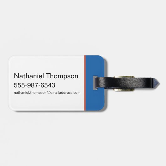 SPACE JAM™ TUNE SQUAD™ Outter Space Pattern ラゲッジタグ (裏面横)