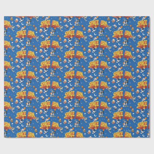 SPACE JAM™ TUNE SQUAD™ Outter Space Pattern ラッピングペーパー (フラット)