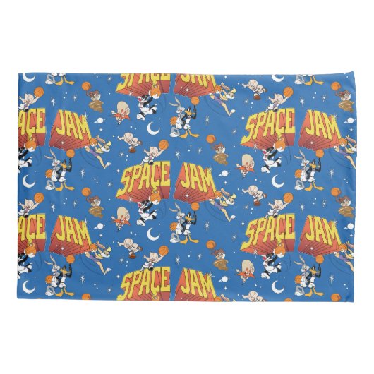 SPACE JAM™ TUNE SQUAD™ Outter Space Pattern 枕カバー (裏面)