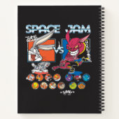 SPACE JAM™ TUNE SQUAD™ VS モンスターズ ラインナップ グラフィック ノートブック (裏面)