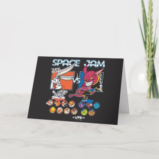 SPACE JAM™ TUNE SQUAD™ VS モンスターズ ロスタグラフィック カード (正面)