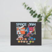 SPACE JAM™ TUNE SQUAD™ VS モンスターズ ロスターデザイン ポストカード (スタンド正面)