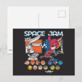 SPACE JAM™ TUNE SQUAD™ VS モンスターズ ロスターデザイン ポストカード (正面/裏面)