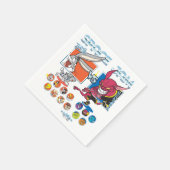 SPACE JAM™ TUNE SQUAD™ VS Monstars Roster Graphic スタンダードカクテルナプキン (角)