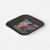 SPACE JAM™ TUNE SQUAD™ VS Monstars Roster Graphic ペーパープレート (傾斜あり)