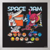 SPACE JAM™ TUNE SQUAD™ VS Monstars Roster Graphic ポスター (正面)