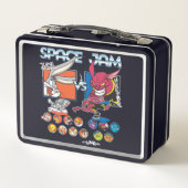 SPACE JAM™ TUNE SQUAD™ VS Monstars Roster Graphic メタルランチボックス (裏面)