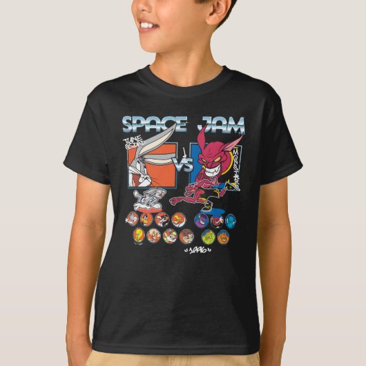 SPACE JAM™ TUNE SQUAD™ VS Monstars Roster Graphic Tシャツ (正面)