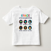 Space keeps us wondering トドラーTシャツ (正面)
