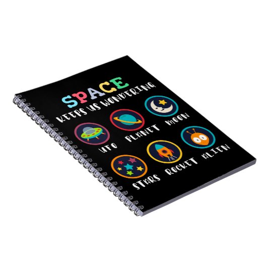 Space keeps us wondering ノートブック (右側)