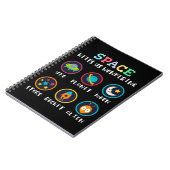 Space keeps us wondering ノートブック (左側)