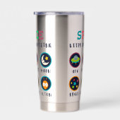 Space keeps us wondering 保温保冷タンブラー (右面)