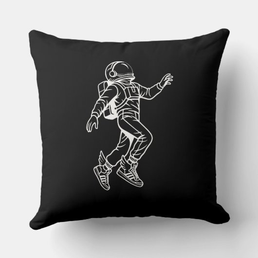 Space Kicks: Winged Astronaut Flight クッション (裏面)