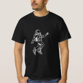 Space Kicks: Winged Astronaut Flight Tシャツ (正面)