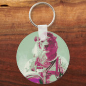 space lion キーホルダー (正面)