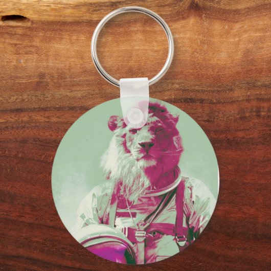 space lion キーホルダー (正面)