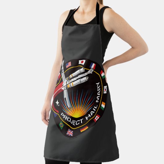 Space Mission Patch エプロン (インサイチュ)