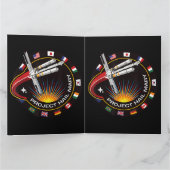 Space Mission Patch カード (内部)