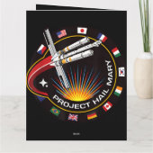 Space Mission Patch カード (裏面)