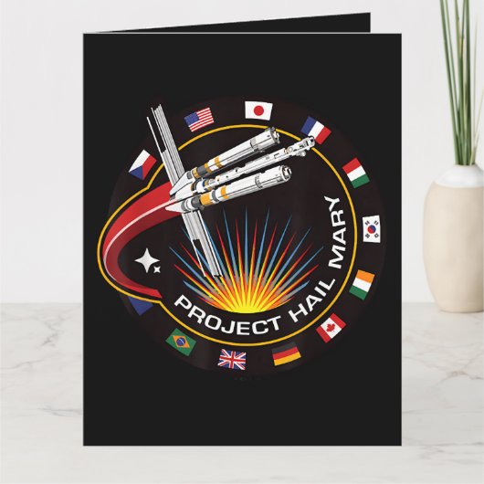 Space Mission Patch カード (正面)