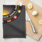 Space Mission Patch キッチンタオル (四つ折り)