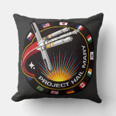 Space Mission Patch クッション (正面)