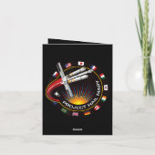 Space Mission Patch シーズンカード (裏面)