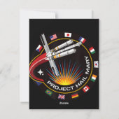 Space Mission Patch シーズンカード (裏面)