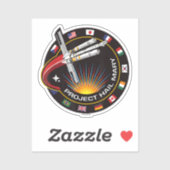 Space Mission Patch シール (シート)