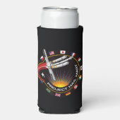 Space Mission Patch スリム缶クーラー (Seltzer正面)