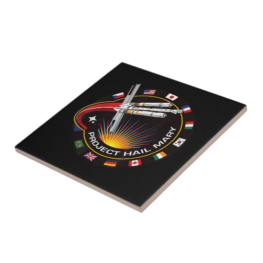 Space Mission Patch タイル (側面)