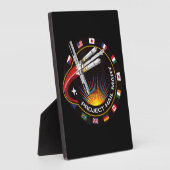 Space Mission Patch フォトプラーク (側面)