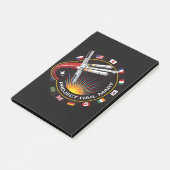 Space Mission Patch ポストイット (アングル)