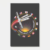 Space Mission Patch ポストイット (正面)
