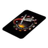 Space Mission Patch マグネット (左側)