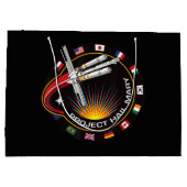 Space Mission Patch ラージペーパーバッグ (裏面)