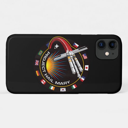 Space Mission Patch Case-Mate iPhoneケース (裏面(横))