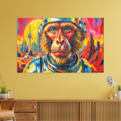 SPACE MONKEY キャンバスプリント (インサイチュ (リビング))