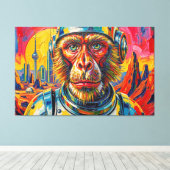 SPACE MONKEY キャンバスプリント (インサイチュ (ウッドフロア))