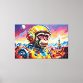 SPACE MONKEY-10 キャンバスプリント (正面)