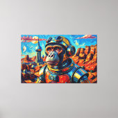 SPACE MONKEY-7 キャンバスプリント (正面)