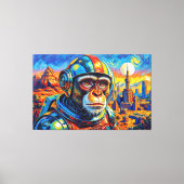 SPACE MONKEY-8 キャンバスプリント (正面)