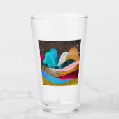 Space Mountains タンブラーグラス (正面)