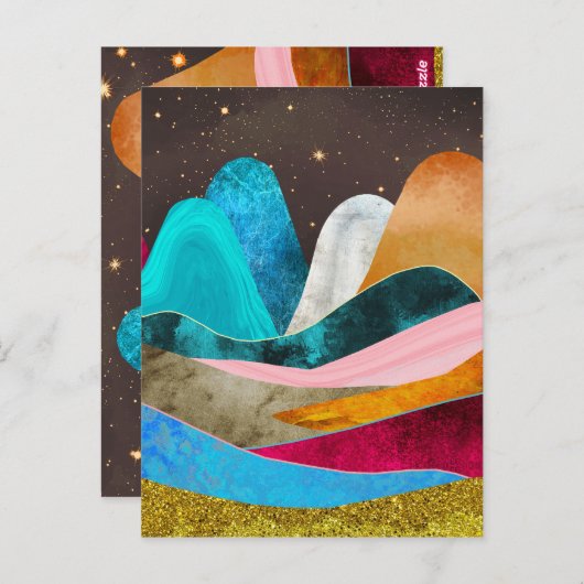 Space Mountains ポストカード (正面/裏面)