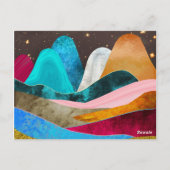 Space Mountains ポストカード (裏面)