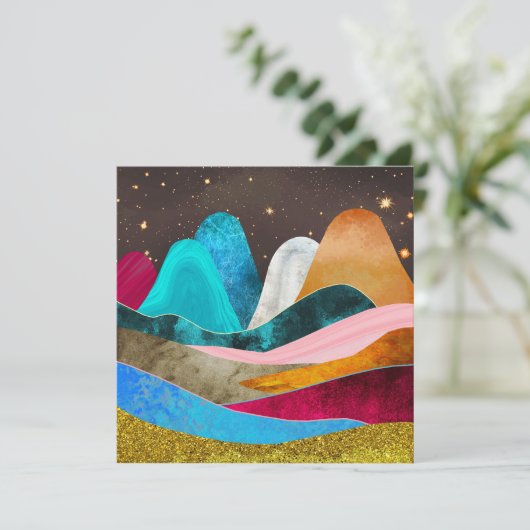 Space Mountains 招待状 (スタンド正面)